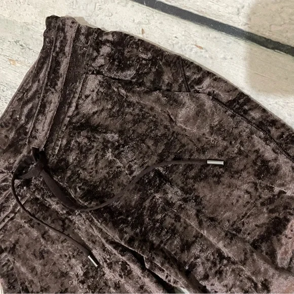 Lululemon 2 ready to crush velvet joggers French press chocolate brown lounge - Picture 8 of 12